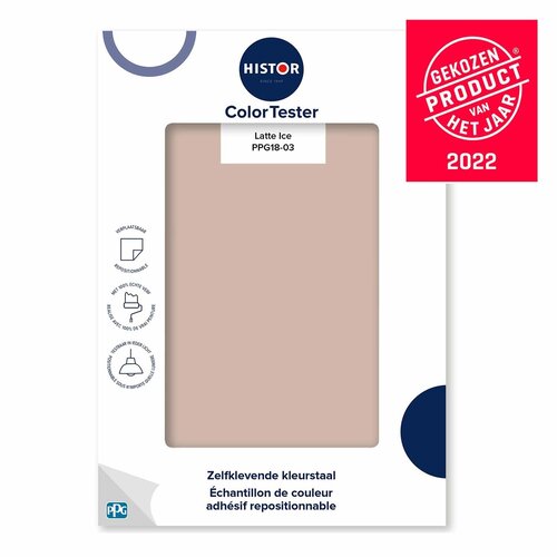 Histor Colortester 18-03 Latte Ice Histor Colortester 18-03 Latte Ice