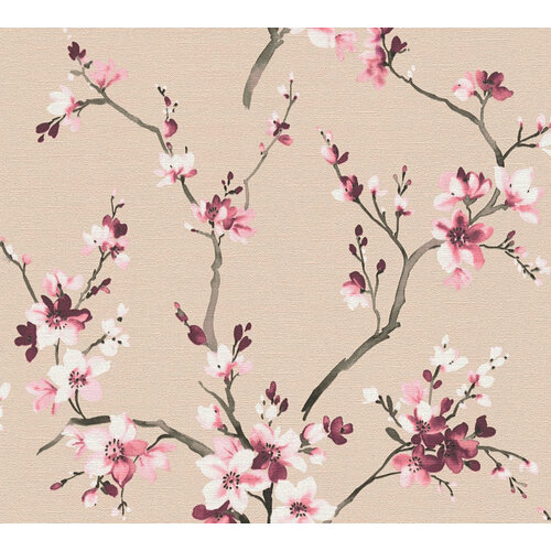 Livingwalls Desert Lodge roze behang | 385203 Livingwalls Desert Lodge roze behang | 385203