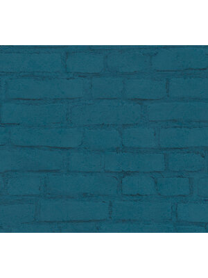 AS Creation Elements blauw behang | 374144