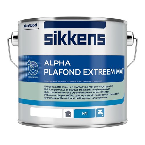Sikkens Alpha Plafond Extreem Mat Sikkens Alpha Plafond Extreem Mat