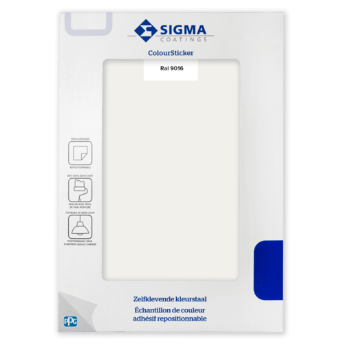 Sigma ColourSticker - RAL 9016 Sigma ColourSticker - RAL 9016