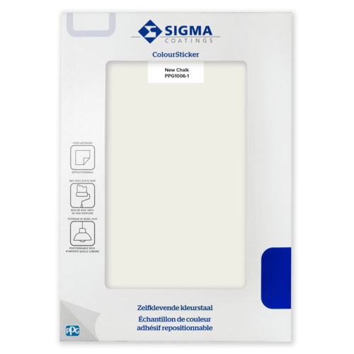 Sigma ColourSticker - New Chalk 1006-1 Sigma ColourSticker - New Chalk 1006-1