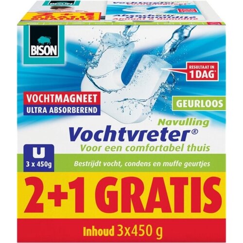 Bison Vochtvreter Magneet - 450 gram