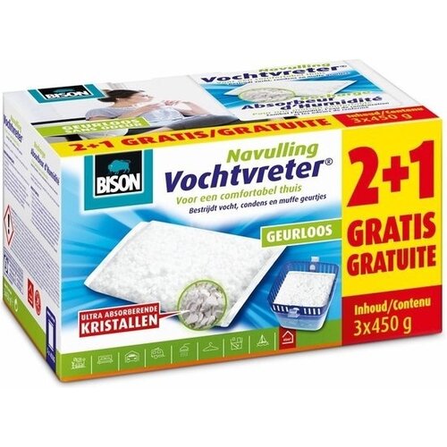 Bison Vochtvreter Navulzakjes