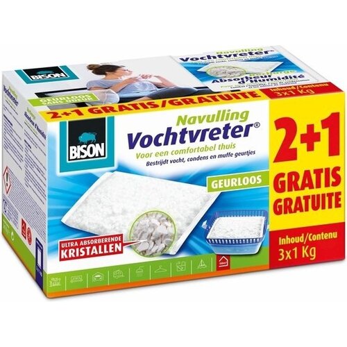 Bison Vochtvreter Navulzakjes