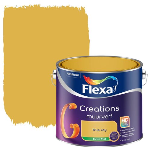 Flexa Creations Muurverf Extra Mat - True Joy Flexa Creations Muurverf Extra Mat - True Joy