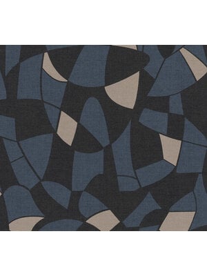 AS Creation Antigua - Zwart - Geometrisch Behang - 390935