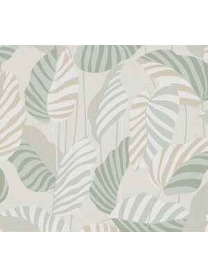 AS Creation Antigua - Crème - Planten Behang - 390943 AS Creation Antigua - Crème - Planten Behang - 390943