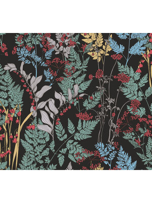 Architects Paper Floral Impression - Zwart - Bloemrijk - 377511