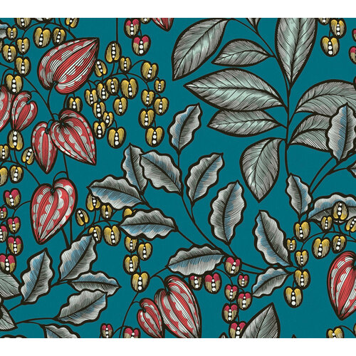 Architects Paper Floral Impression - Blauw - Bloemrijk - 377542 Architects Paper Floral Impression - Blauw - Bloemrijk - 377542