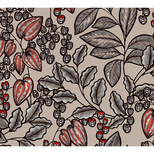 Architects Paper Floral Impression - Bruin - Bloemrijk - 377543 Architects Paper Floral Impression - Bruin - Bloemrijk - 377543