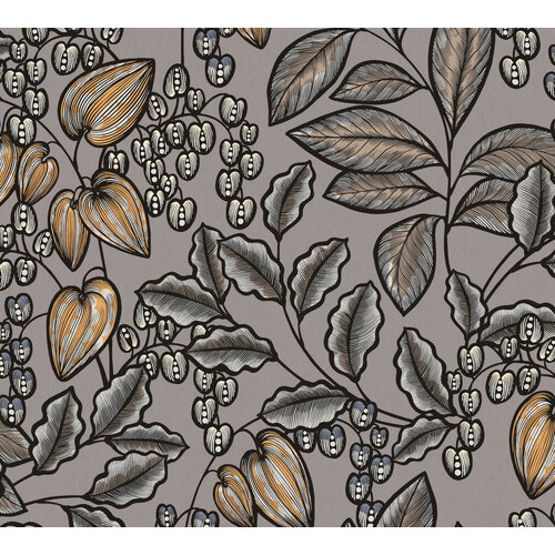 Architects Paper Floral Impression - Grijs - Bloemrijk - 377549 Architects Paper Floral Impression - Grijs - Bloemrijk - 377549