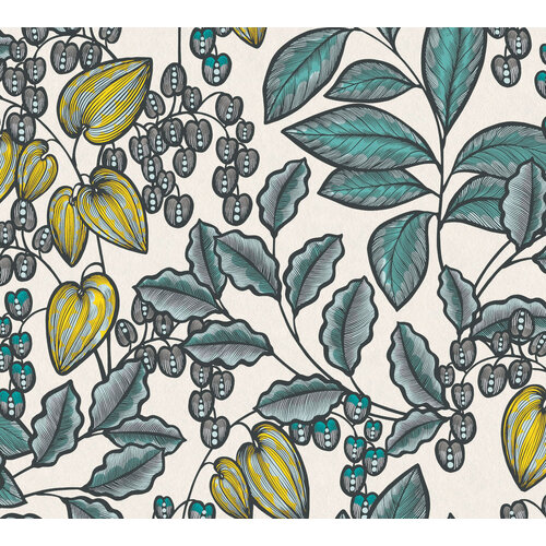 Architects Paper Floral Impression - Blauw - Bloemrijk - 377551 Architects Paper Floral Impression - Blauw - Bloemrijk - 377551