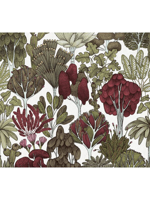 Architects Paper Floral Impression - Groen - Grafisch - 377572