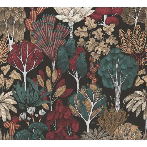 Architects Paper Floral Impression - Zwart - Grafisch - 377576 Architects Paper Floral Impression - Zwart - Grafisch - 377576