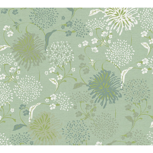 Livingwalls House of Turnowsky - Groen - Floral - 389004