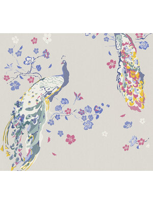 Livingwalls House of Turnowsky - Grijs - Floral - 389064 Livingwalls House of Turnowsky - Grijs - Floral - 389064