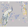 Livingwalls House of Turnowsky - Grijs - Floral - 389065