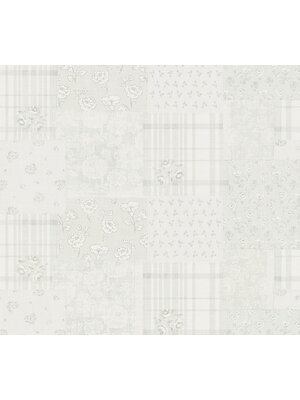 AS Creation Maison Charme - Grijs - Patchwork - 390662