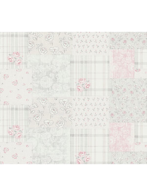 AS Creation Maison Charme - Grijs - Patchwork - 390663