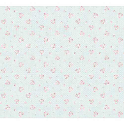 AS Creation Maison Charme - Blauw - Floral - 390671