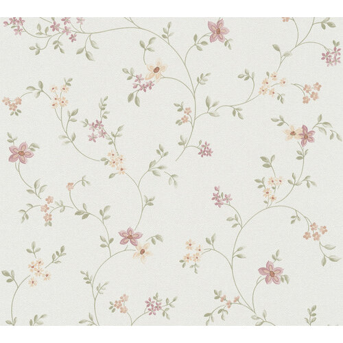 AS Creation Maison Charme - Creme - Floral - 937701