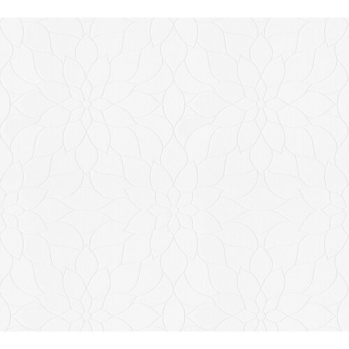 AS Creation MeisterVliesbehang 7 - Wit - Bloemen - 950819 AS Creation MeisterVliesbehang 7 - Wit - Bloemen - 950819