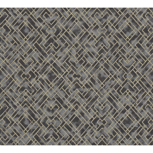 Livingwalls Metropolitan Stories. Travel Stories - Zwart - Geometrisch - 388281