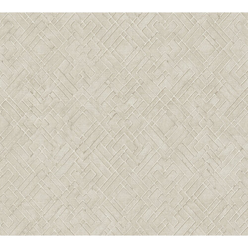 Livingwalls Metropolitan Stories. Travel Stories - Creme - Geometrisch - 388282