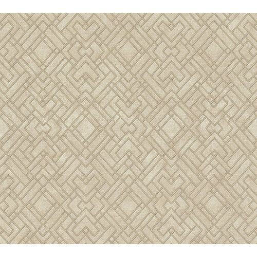 Livingwalls Metropolitan Stories. Travel Stories - Goud - Geometrisch - 388283