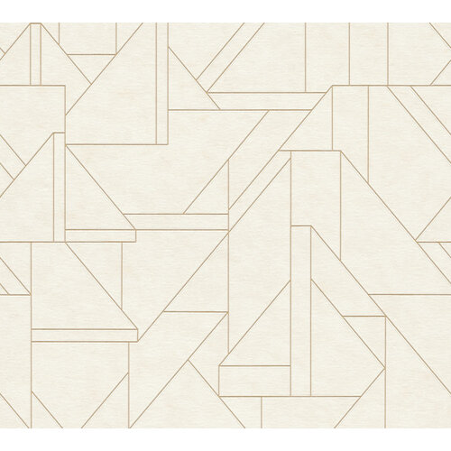 Livingwalls Metropolitan Stories. Travel Stories - Wit - Geometrisch - 391181