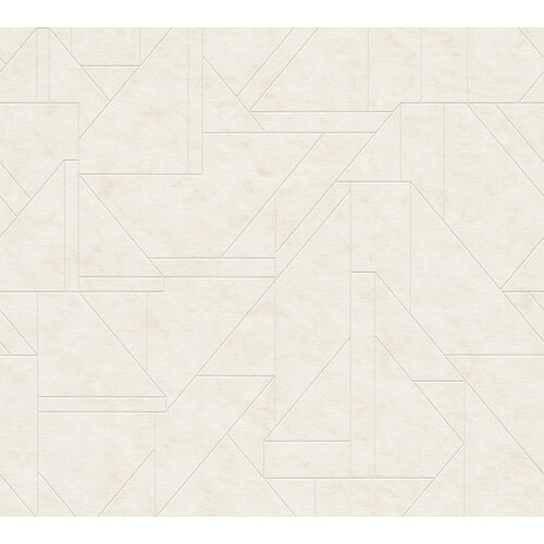 Livingwalls Metropolitan Stories. Travel Stories - Creme - Geometrisch - 391182