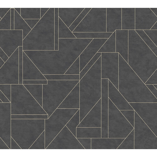 Livingwalls Metropolitan Stories. Travel Stories - Zwart - Geometrisch - 391184