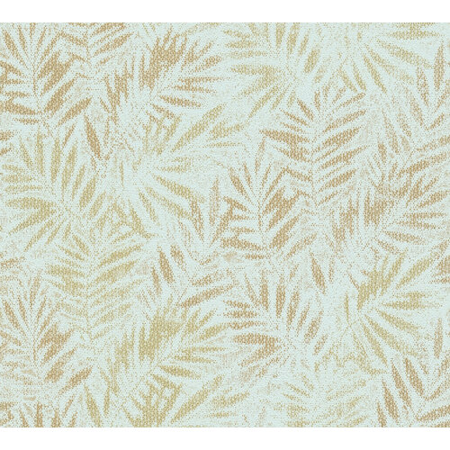 Livingwalls Metropolitan Stories. Travel Stories - Turquoise - Metallic - 391204