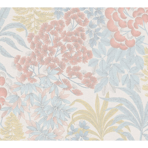 Livingwalls Metropolitan Stories. Travel Stories - Wit - Bladeren - 391281