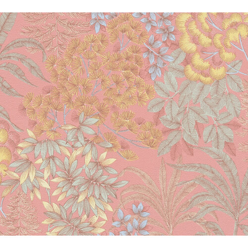 Livingwalls Metropolitan Stories. Travel Stories - Rose - Bladeren - 391284
