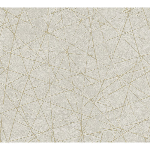 Livingwalls Metropolitan Stories. Travel Stories - Creme - Metallic - 391773
