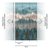 Livingwalls Metropolitan Stories. Travel Stories - Blauw - Landschap - 391811