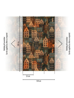 Livingwalls Metropolitan Stories. Travel Stories - Bont - Architektur - 391821
