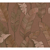 Livingwalls Metropolitan Stories. Travel Stories - Rood Bruin - Floral - 392181