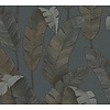 Livingwalls Metropolitan Stories. Travel Stories - Petrol - Floral - 392183