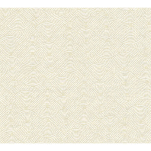 AS Creation Nara - Beige - Patroon Behang - 387424