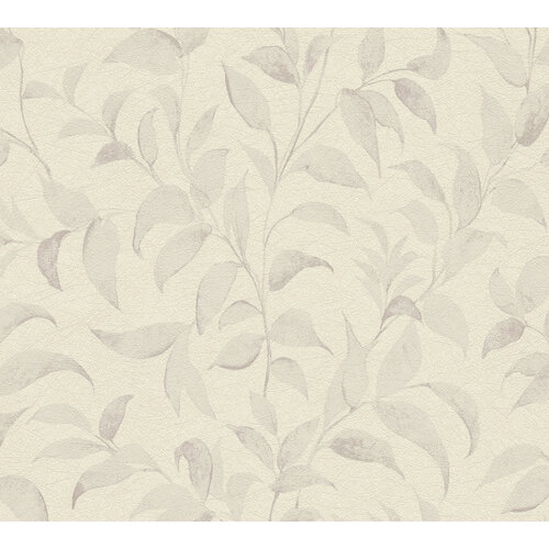 Livingwalls Profitex 2022 - Grijs - Bladeren - 389625