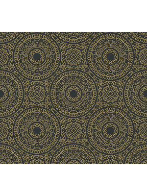 Livingwalls Profitex 2022 - Zwart - 389682