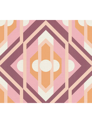 AS Creation Retro Chic - Oranje - Retro - 395311