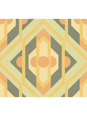 AS Creation Retro Chic - Groen - Retro - 395312