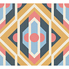 AS Creation Retro Chic - Blauw - Retro - 395314