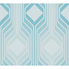 AS Creation Retro Chic - Blauw - Retro - 395321