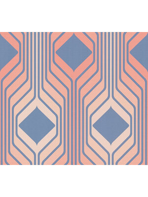 AS Creation Retro Chic - Blauw - Retro - 395322 AS Creation Retro Chic - Blauw - Retro - 395322