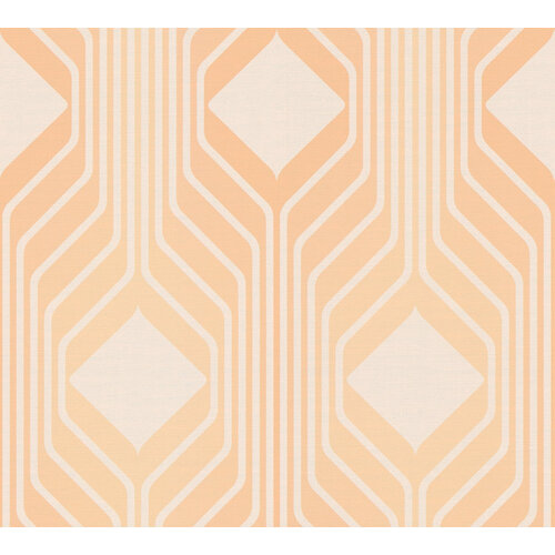 AS Creation Retro Chic - Oranje - Retro - 395323 AS Creation Retro Chic - Oranje - Retro - 395323